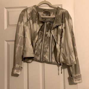 Marrakech Tie Dye Moto Jacket